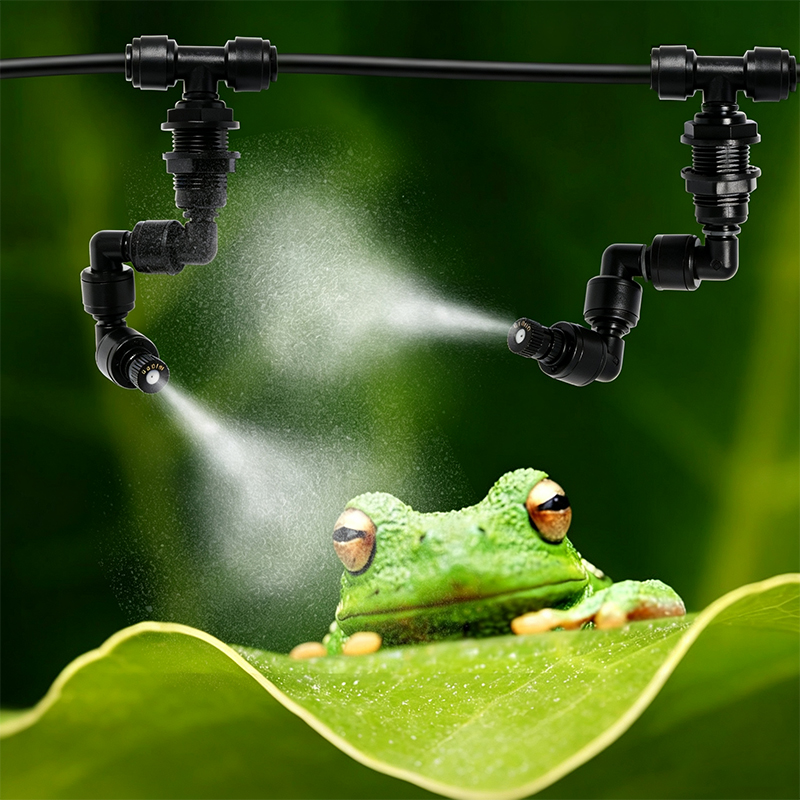 Misting Nozzle Reptile - 1PC Reptiles 360 Degree Rotating Fogger
