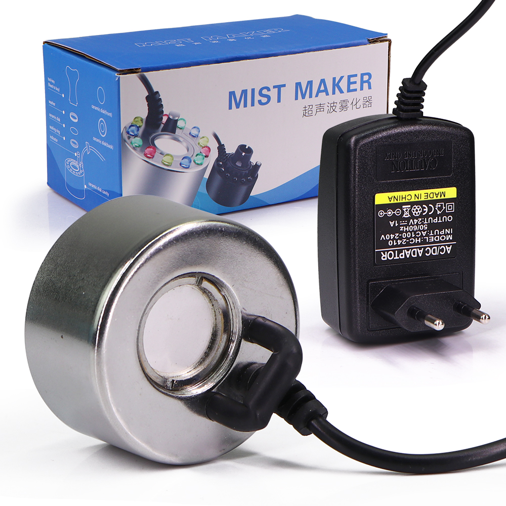 Terrarium Fogger Ultrasonic - 110-240V Ultrasonic Fogger w/ Water Sensor