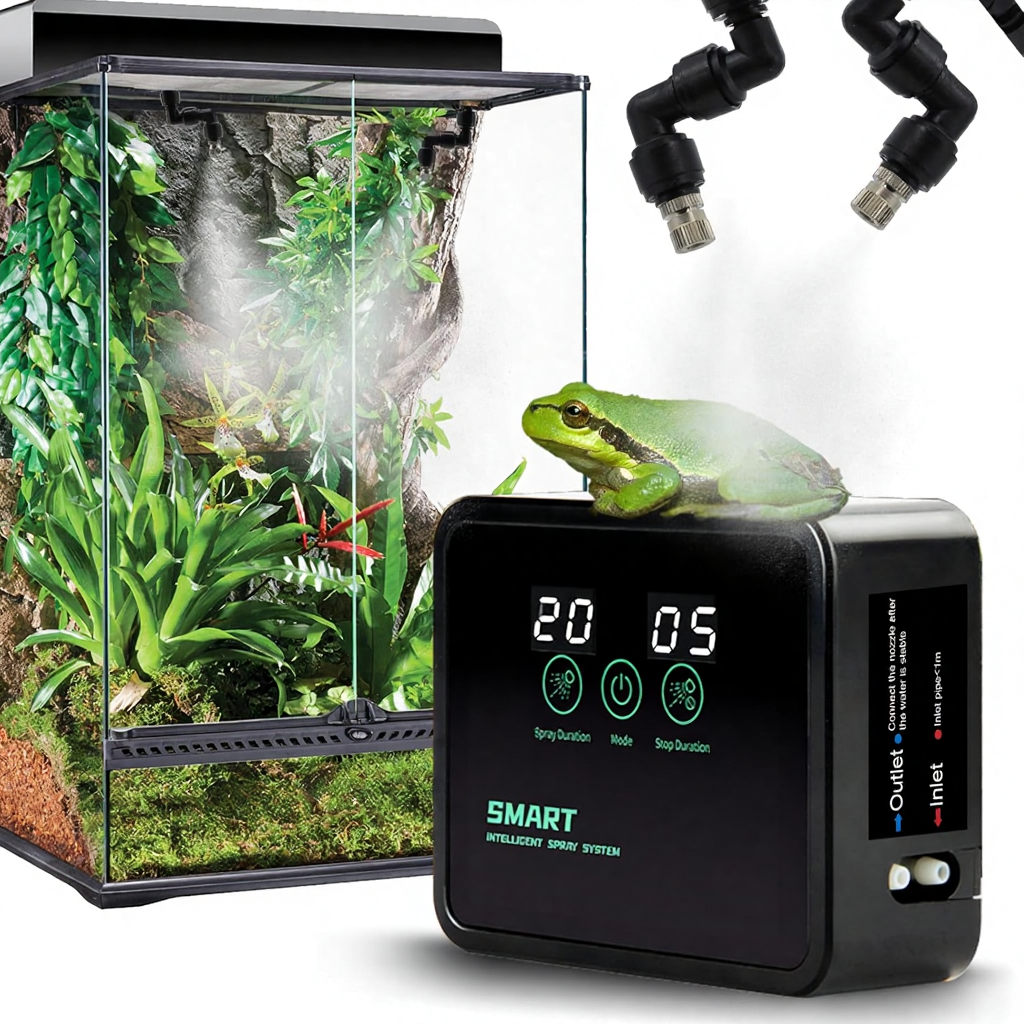 Misting Nozzle Reptile - Reptile Humidifiers Smart Misting System Herps
