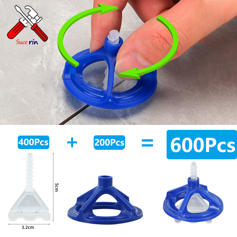 Ceramic Tile Floor - 50-600Pcs Top Spiral Ceramic Tile Leveling