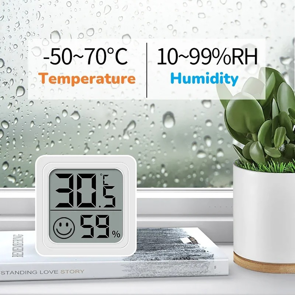Portable LCD Digital Thermomet - Digital Hygrometer Probe ulasan dan harga