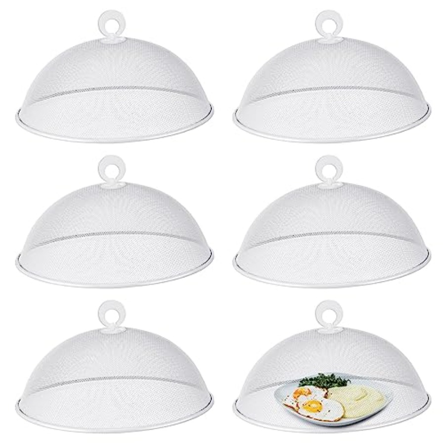 Gerrii 6 Pcs Metal Mesh Food C - Screen Top Mesh ulasan dan harga