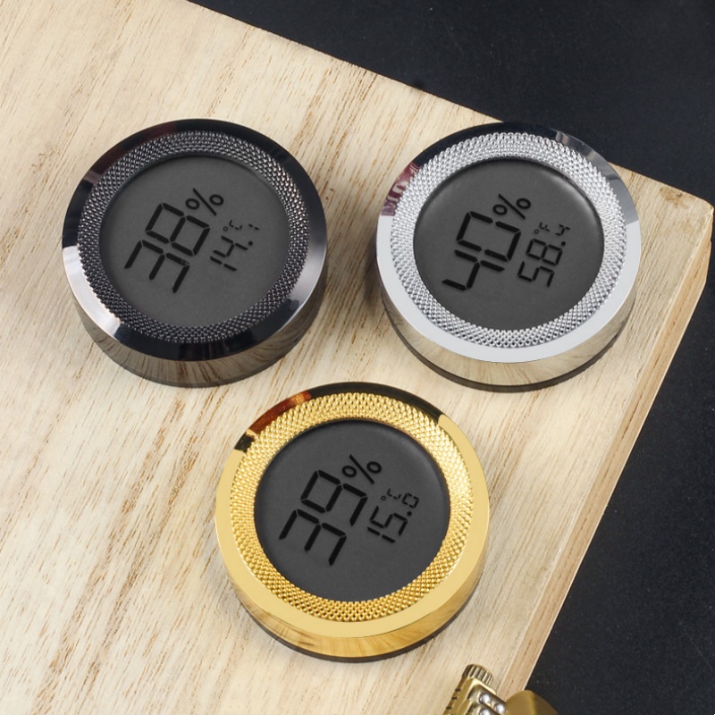 Mini Digital Display Cigar Hyg - Digital Hygrometer Probe ulasan dan harga