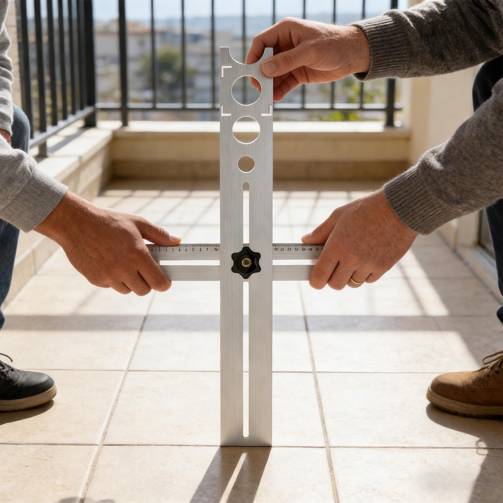 Tile Hole Locator Stainless St - Ceramic Tile Floor ulasan dan harga