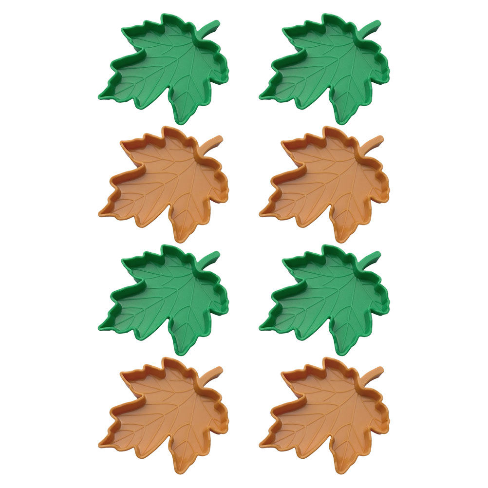 8Pcs Realistic Maple Leaf Rept - Water Dish Reptile ulasan dan harga