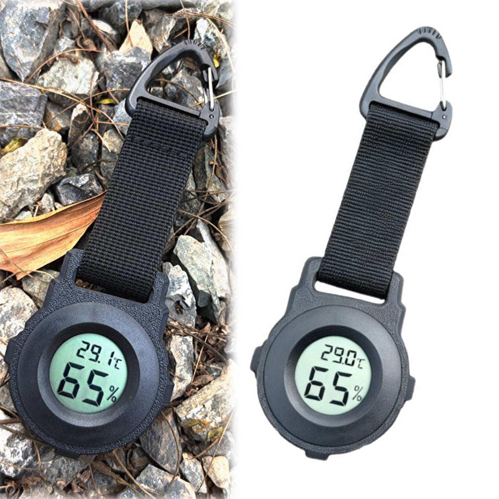 Room Thermometer with LCD Disp - Digital Hygrometer Probe ulasan dan harga