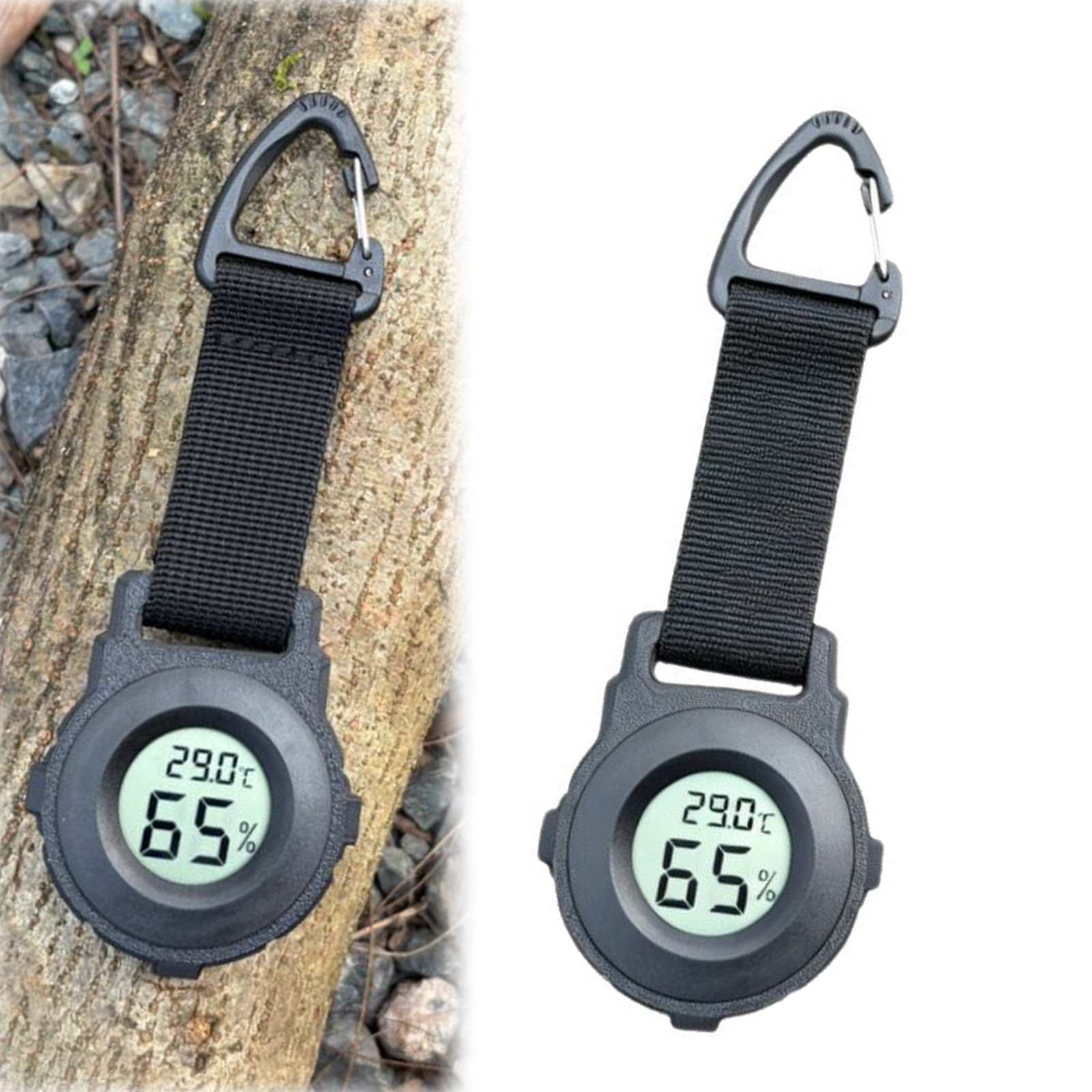 Room Thermometer with LCD Disp - Digital Hygrometer Probe ulasan dan harga
