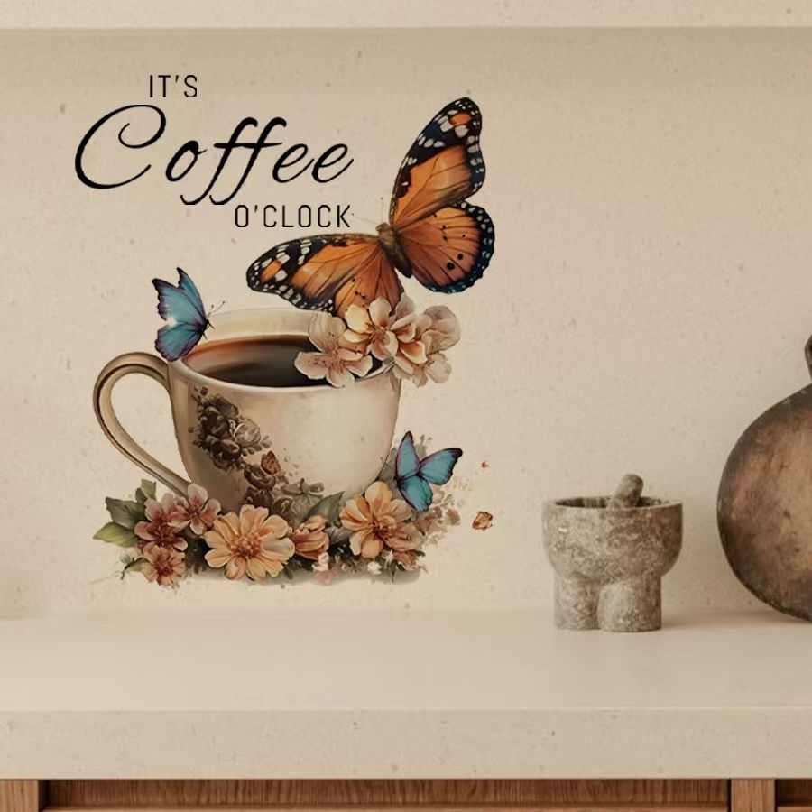 IT's Coffee O'Clock Creative P - Pvc Panel Background ulasan dan harga