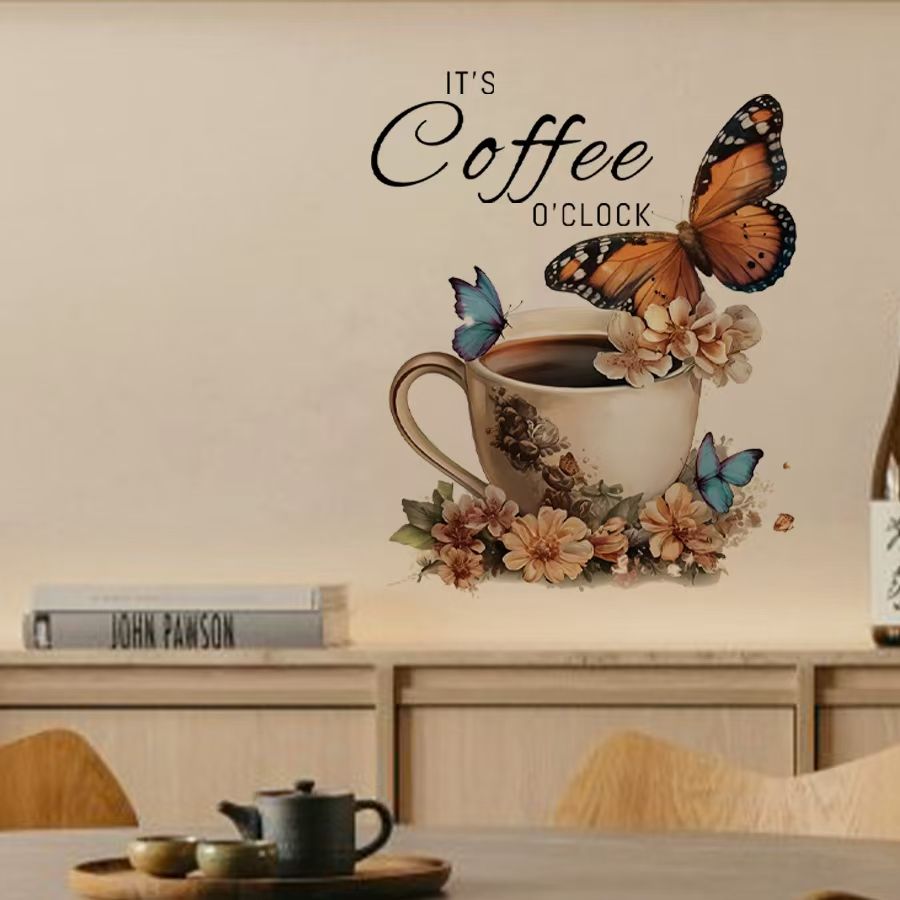 IT's Coffee O'Clock Creative P - Pvc Panel Background ulasan dan harga
