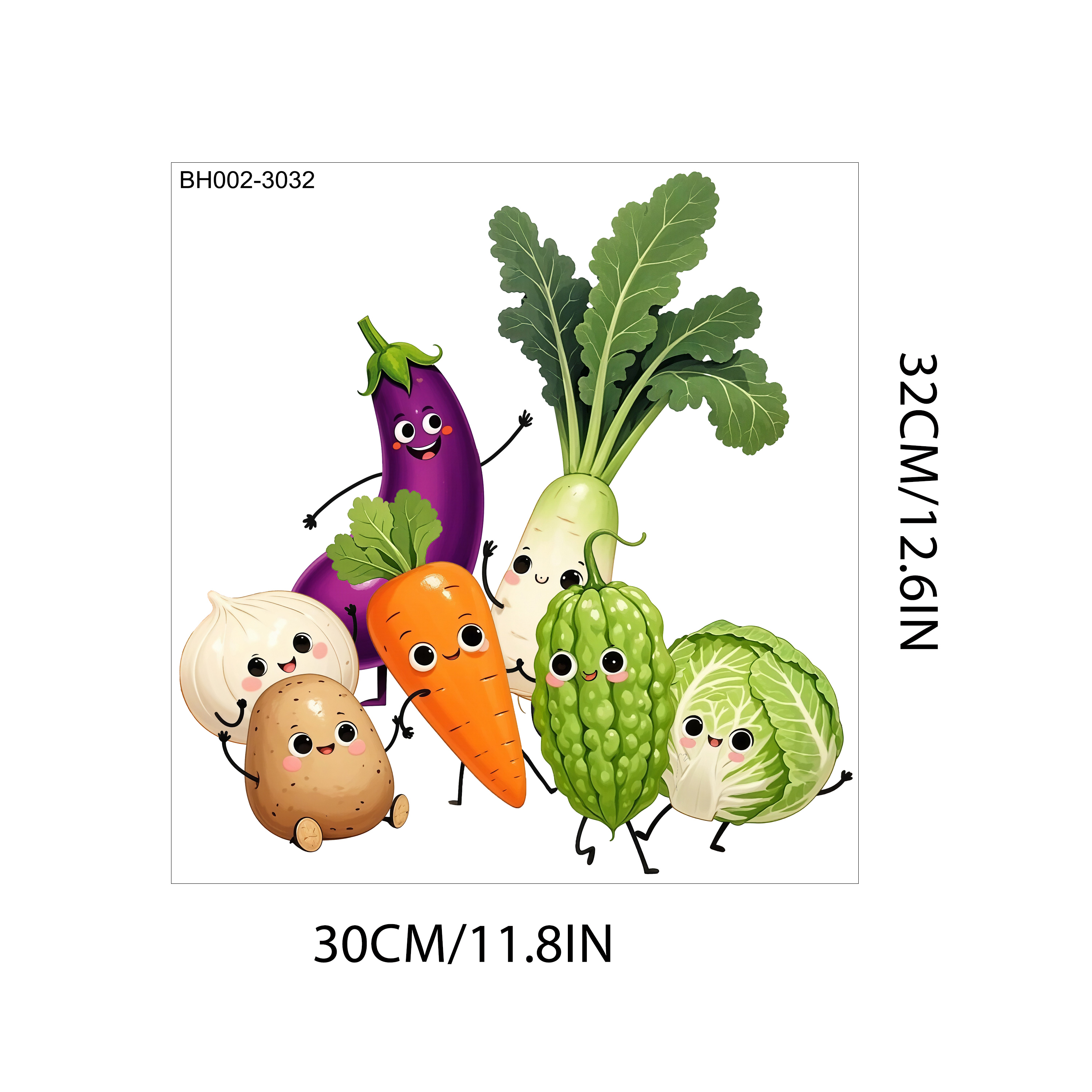 Emotionally Expressive Vegetab - Pvc Panel Background ulasan dan harga