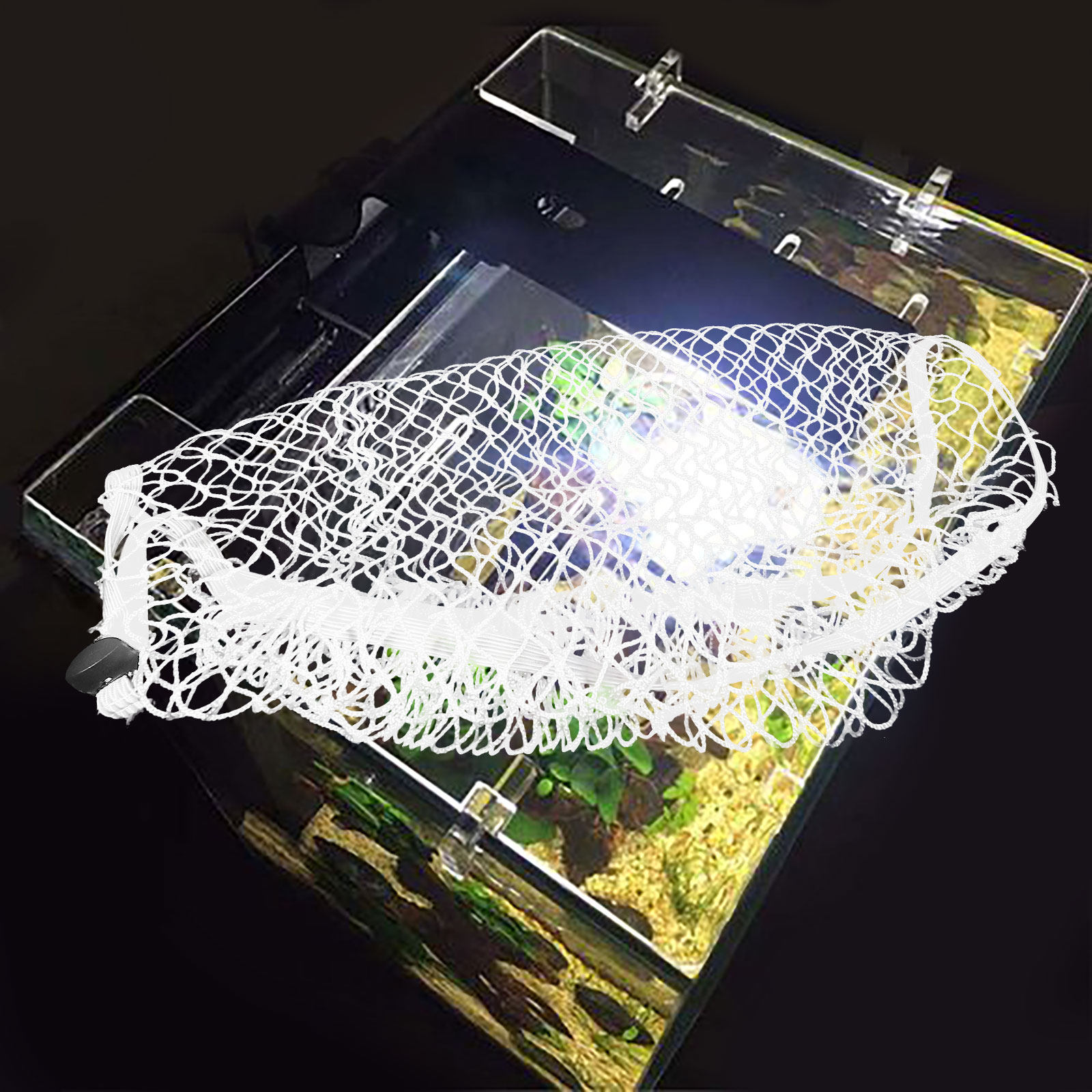 Aquarium Nylon Top Cover 40x20 - Screen Top Mesh ulasan dan harga