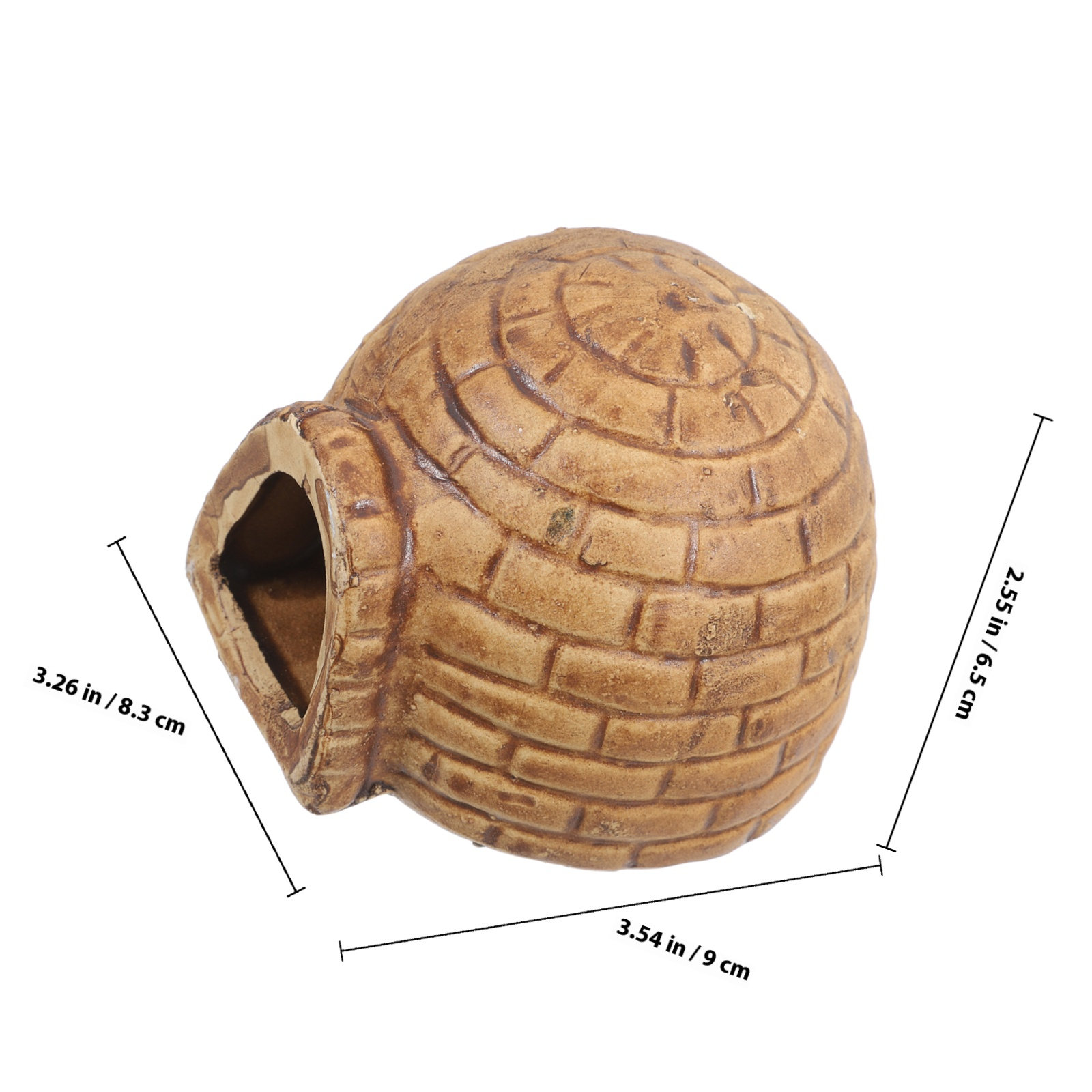 Premium Ceramic Aquarium Hides - Hide Cave Ceramic ulasan dan harga