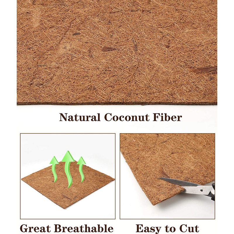 AB33-Natural Coconut Fiber Mat - Substrate Coconut Fiber ulasan dan harga