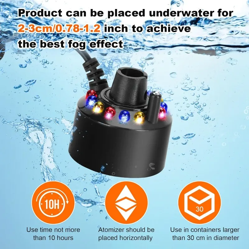 Ultrasonic Atomizer Mist Maker - Terrarium Fogger Ultrasonic ulasan dan harga