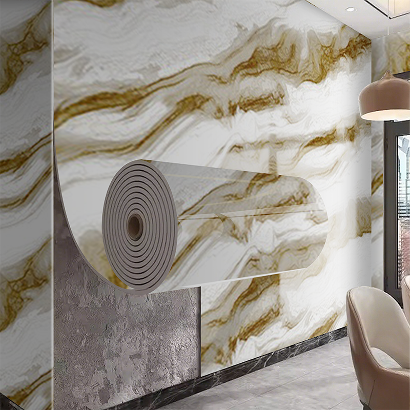 Marble Stickers Self-Adhesive  - Pvc Panel Background ulasan dan harga
