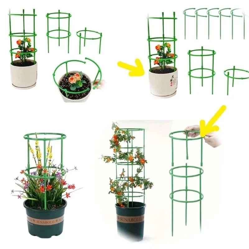 Plant Support Pile Garden Semi - Vine Climbing Plastic ulasan dan harga