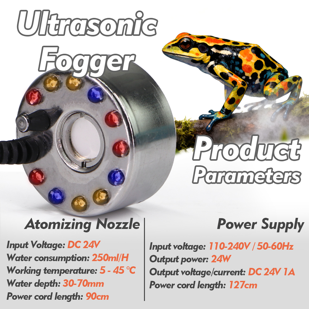 Ultrasonic Mist Maker Fogger w - Terrarium Fogger Ultrasonic ulasan dan harga