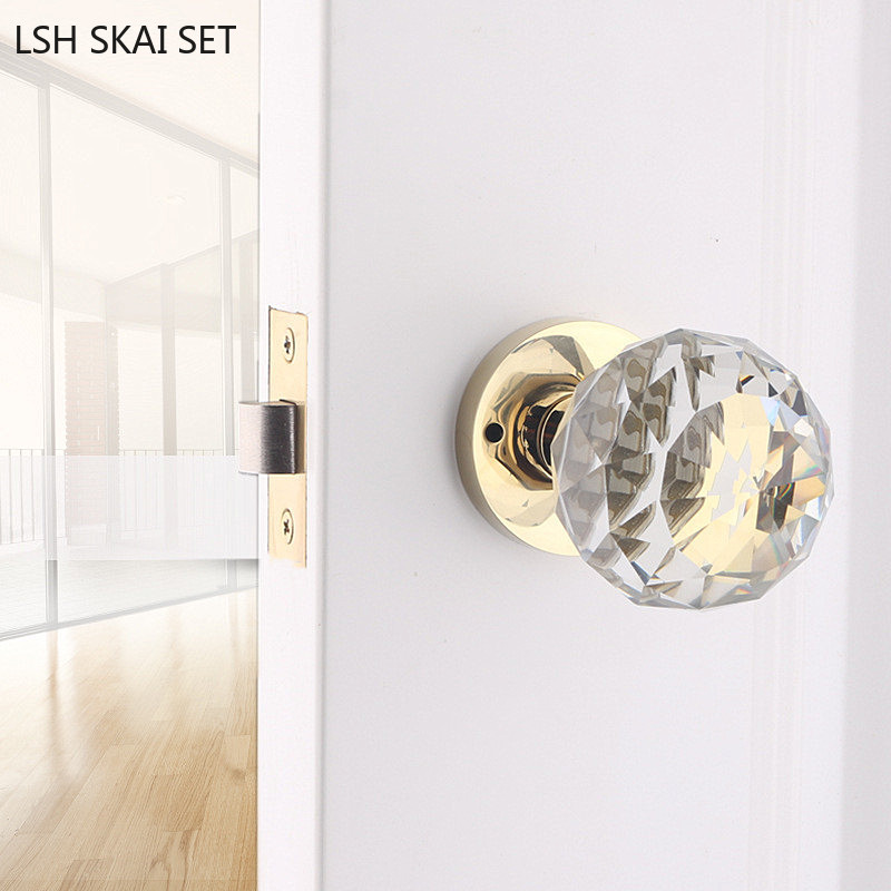 Crystal Glass Globe Handle Loc - Glass Door Hinge ulasan dan harga