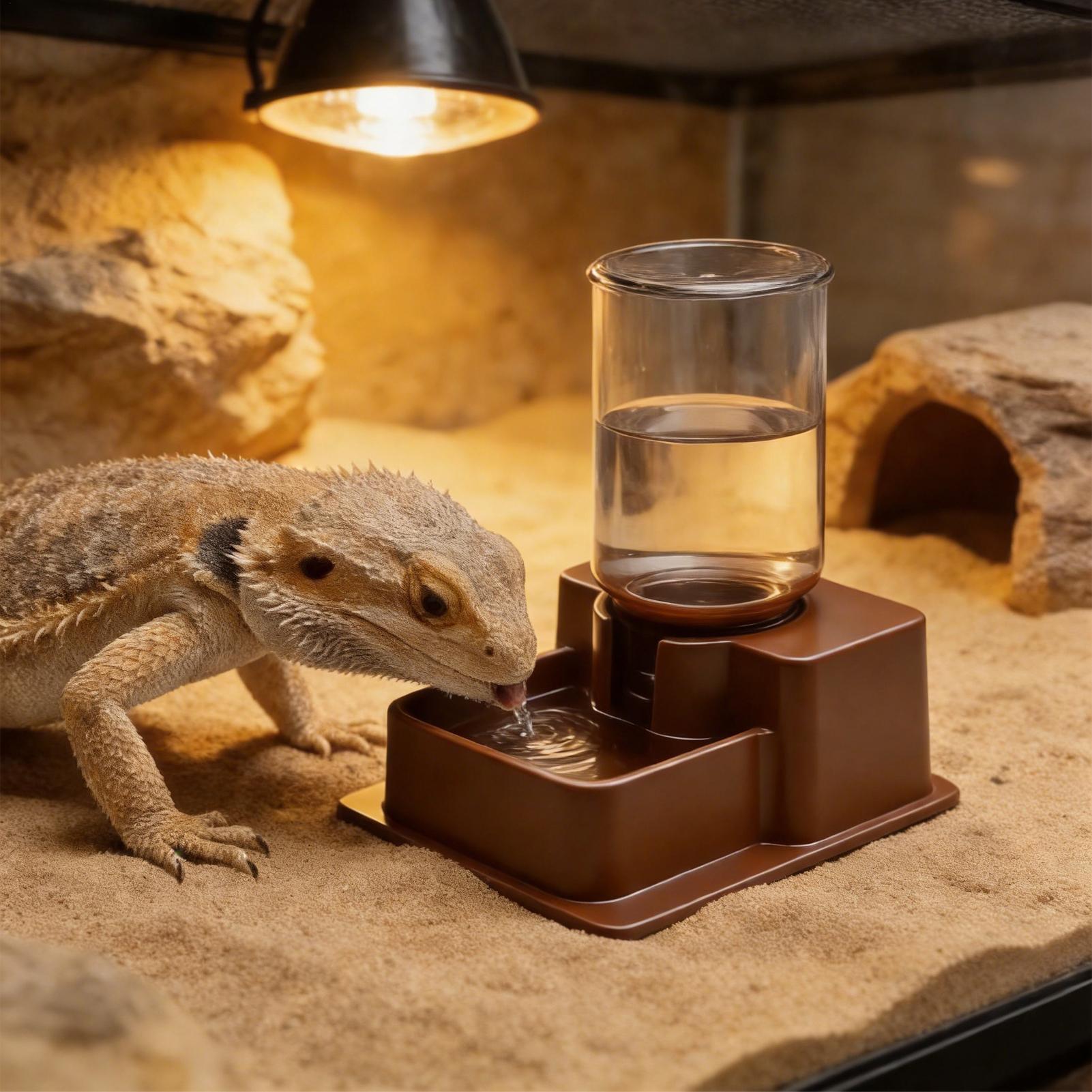 Automatic Reptile Water Dish R - Water Dish Reptile ulasan dan harga