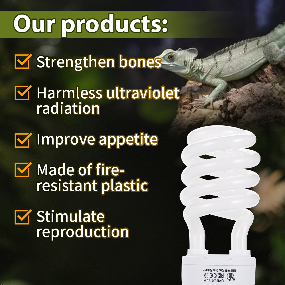 26W Pet Box Lamp Calcium Suppl - Calcium Powder Reptile ulasan dan harga