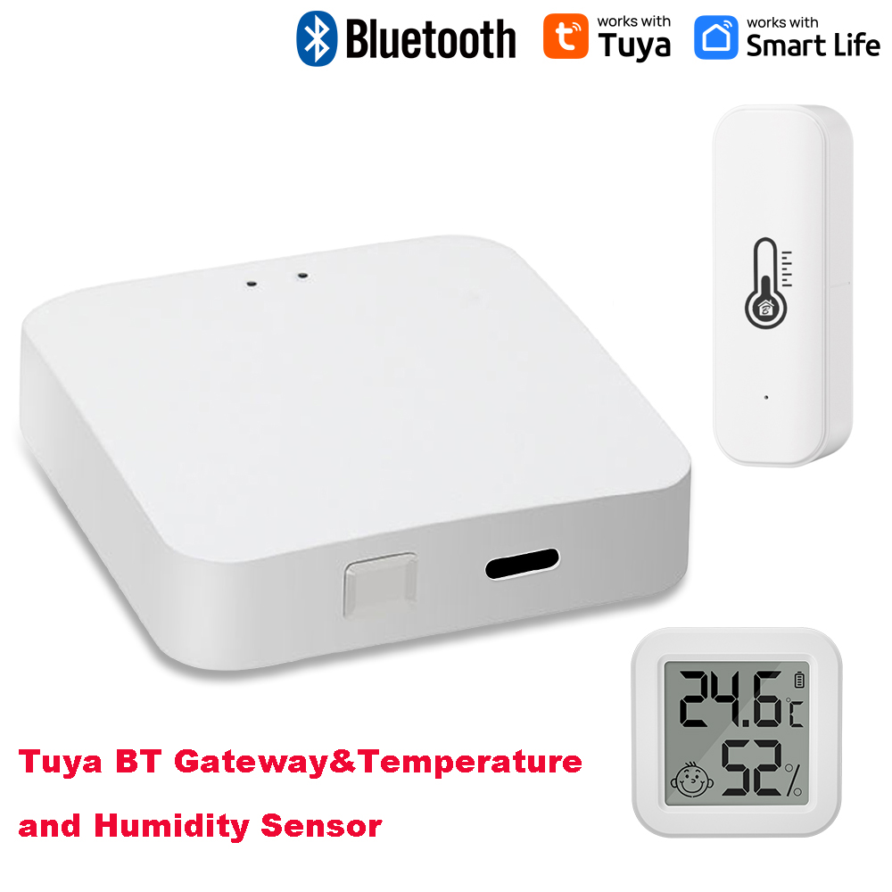 Tuya Bluetooth Gateway Hub or  - Digital Hygrometer Probe ulasan dan harga