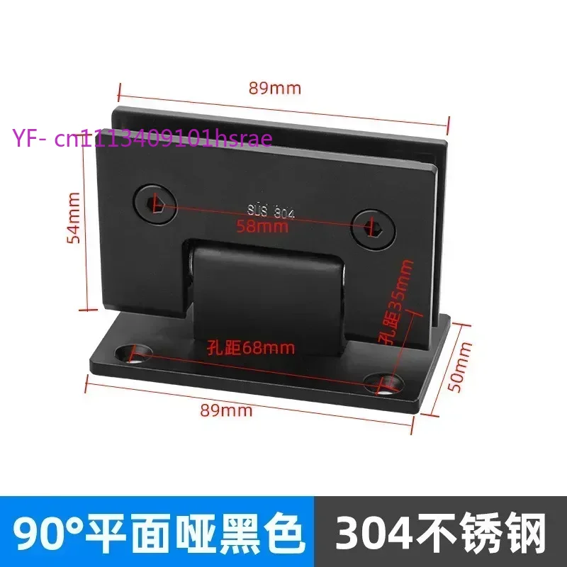 304 Stainless Steel Frameless  - Glass Door Hinge ulasan dan harga