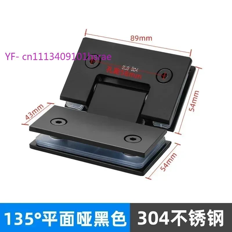 304 Stainless Steel Frameless  - Glass Door Hinge ulasan dan harga