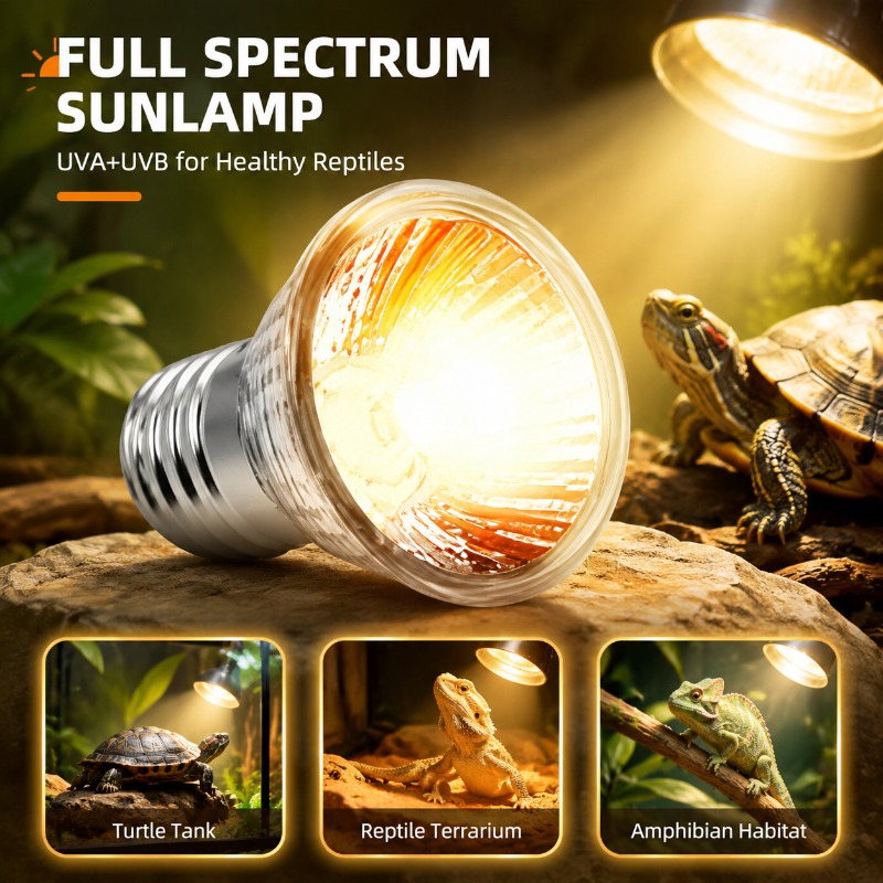 Multi-use Pet Basking Heat Lam - Calcium Powder Reptile ulasan dan harga