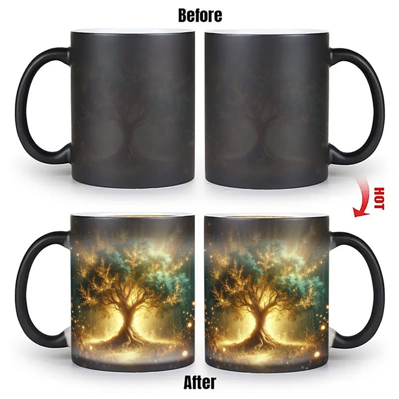 A color-changing magic cup, th - Ceramic Heat Emitter ulasan dan harga