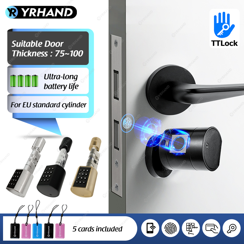 Smart Euro Cylindrical Door Lo - Glass Door Hinge ulasan dan harga