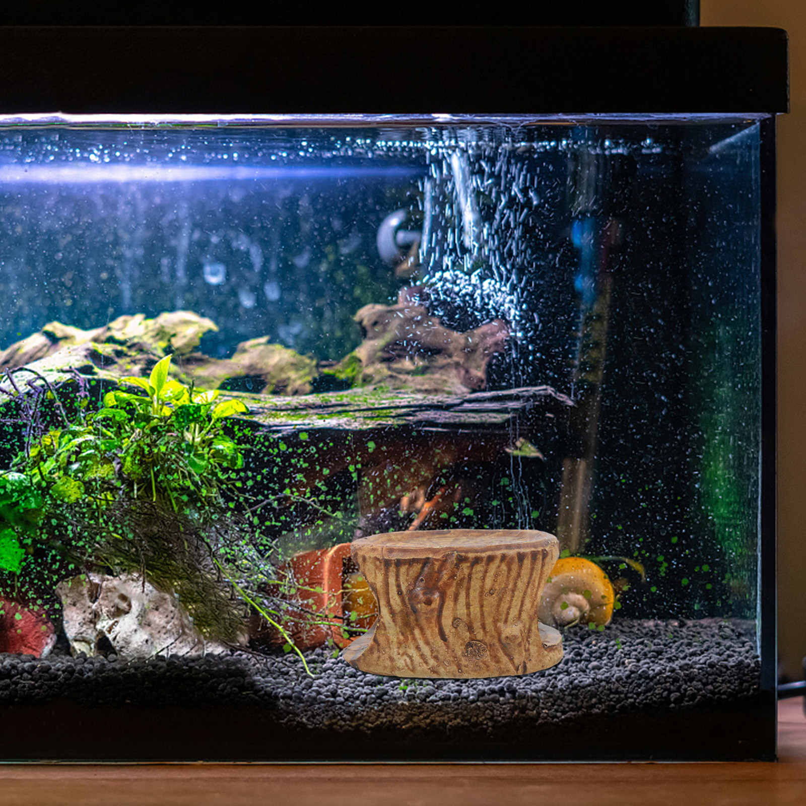 Fish Tank Ceramic Hideout Deco - Hide Cave Ceramic ulasan dan harga