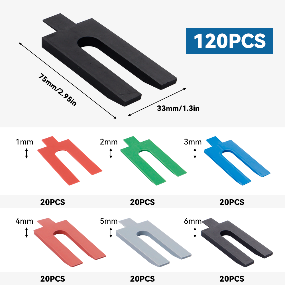 120PCS Reusable U-shape Cerami - Ceramic Tile Floor ulasan dan harga