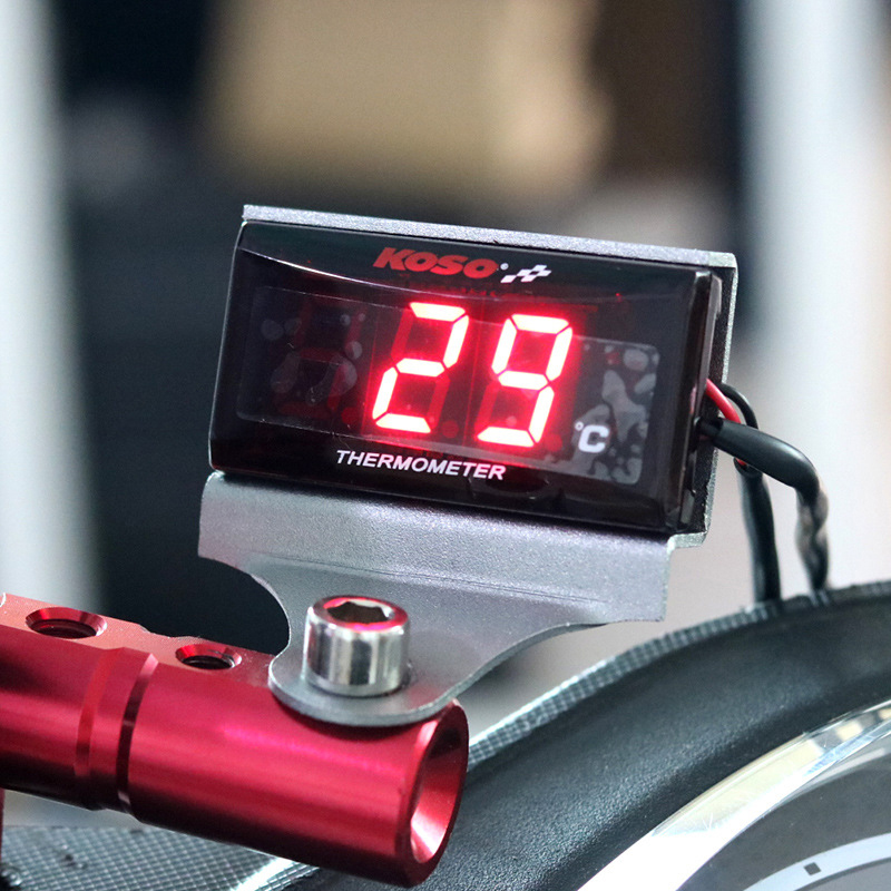 Round Motorcycle Temperature M - Digital Hygrometer Probe ulasan dan harga