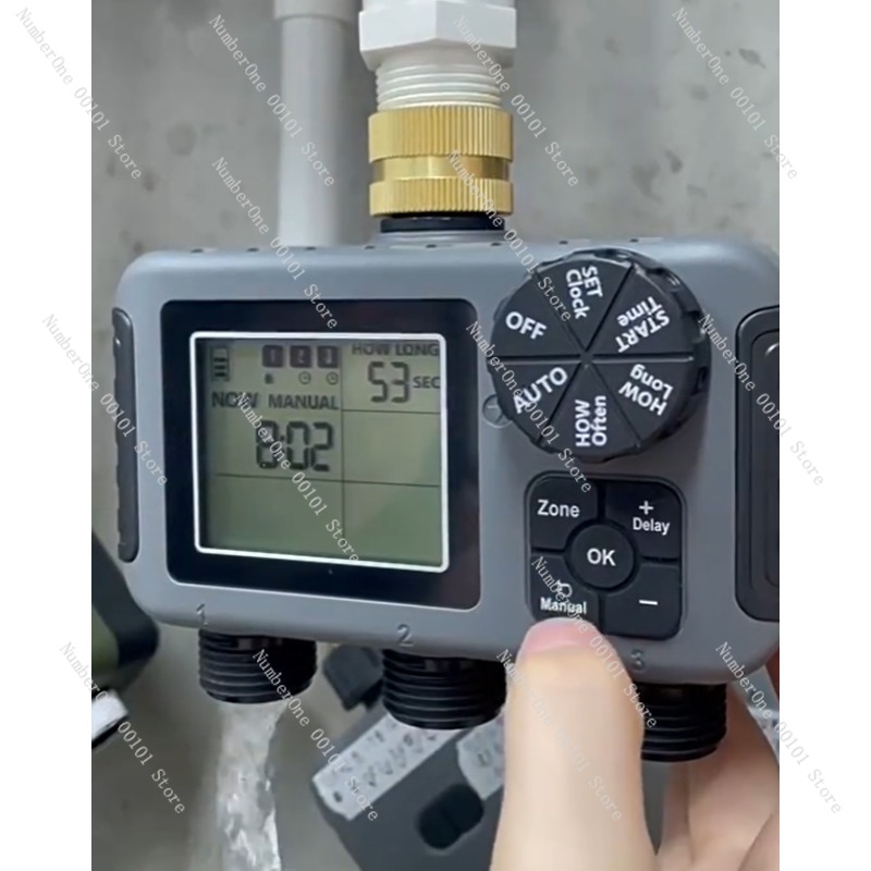 3 Outlet Large Screen Automati - Timer Dual Outlet ulasan dan harga