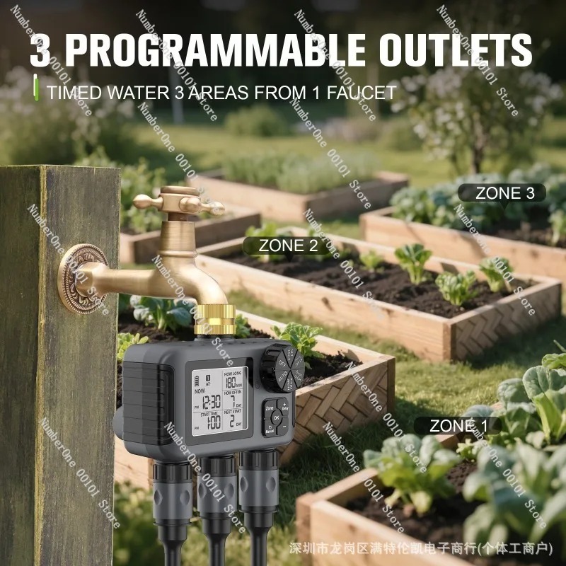 3 Outlet Large Screen Automati - Timer Dual Outlet ulasan dan harga