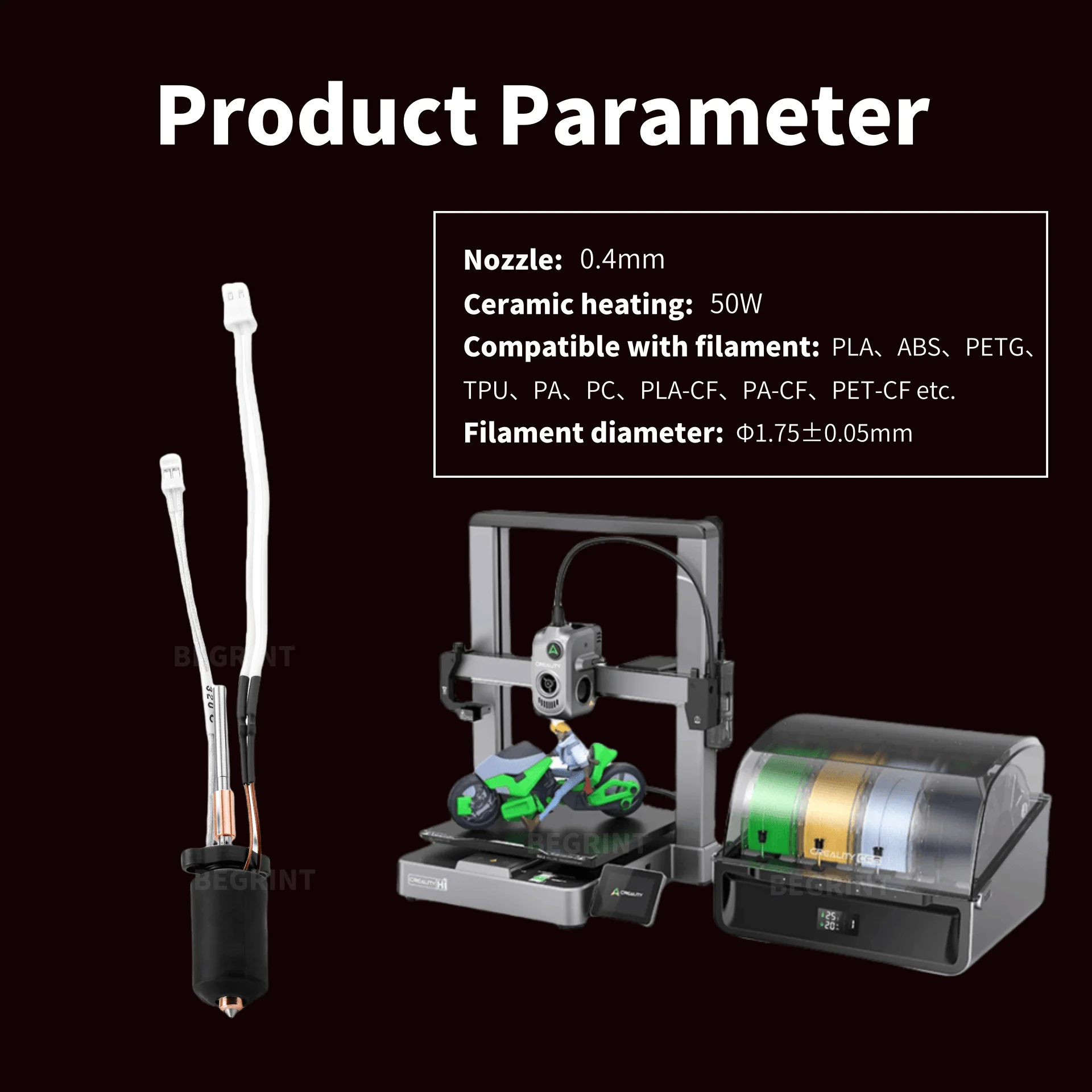 High Temp Ceramic Heater Hoten - Ceramic Heat Emitter ulasan dan harga