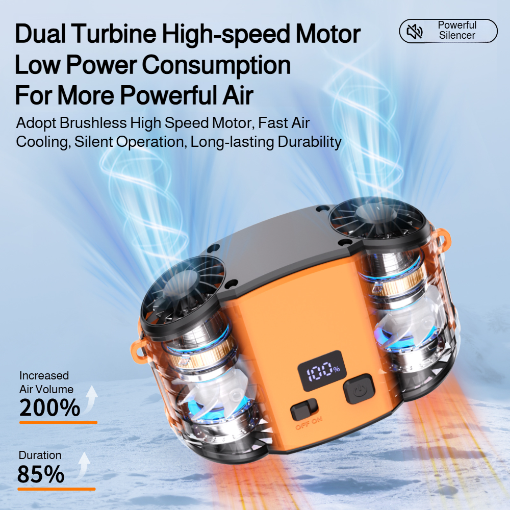 Outdoor Double Air Outlet Fan  - Timer Dual Outlet ulasan dan harga