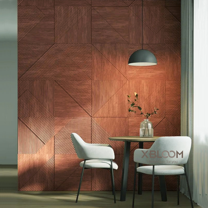10pcs 30x30cm 3D Art Wall Pane - Pvc Panel Background ulasan dan harga