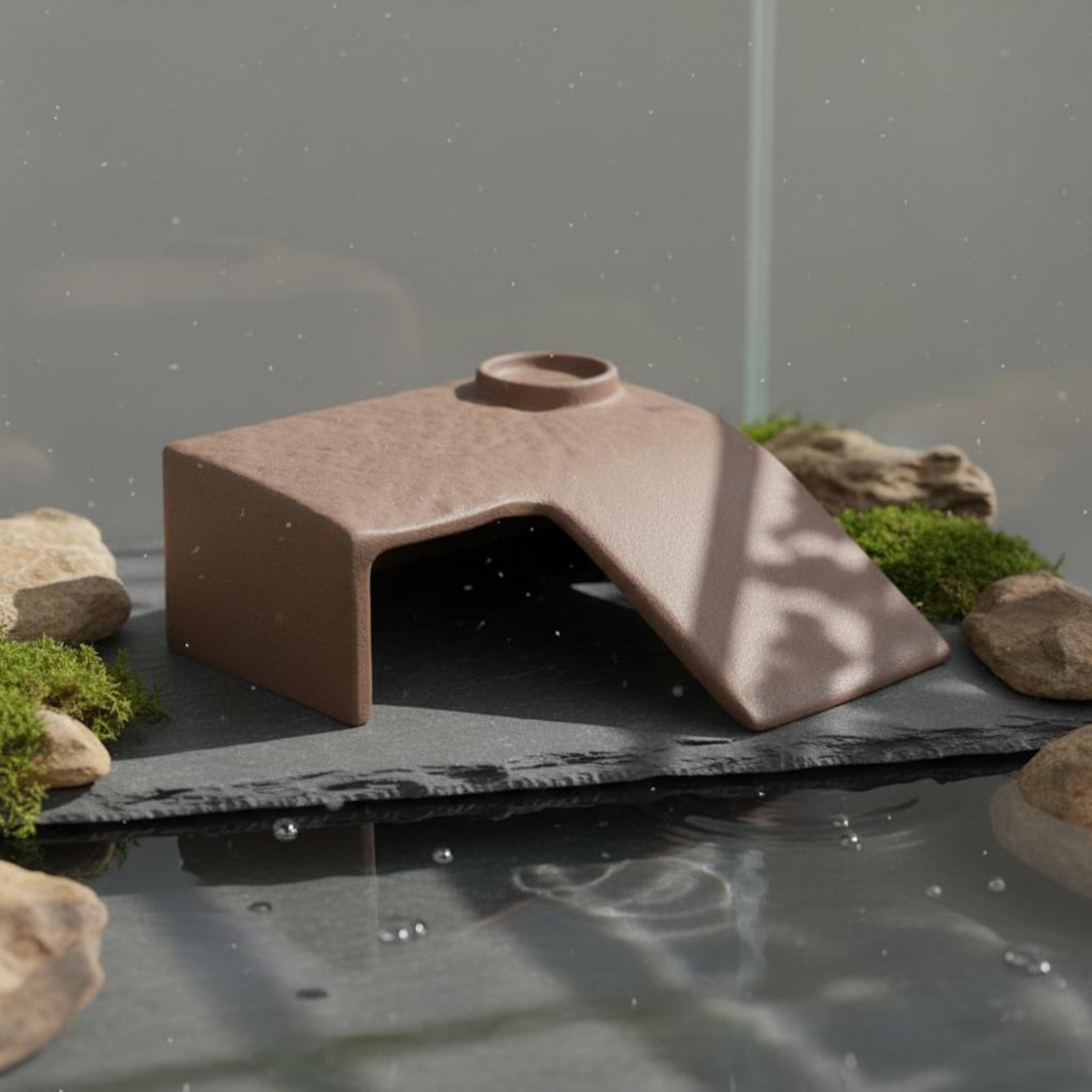 Basking Cave Platform Two-Way  - Hide Cave Ceramic ulasan dan harga