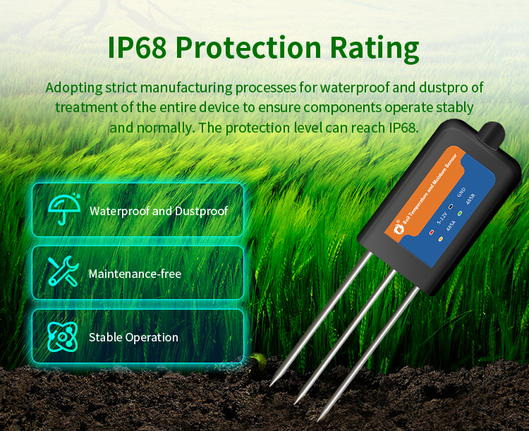 IOT 4G Farming Digital Soil Np - Digital Hygrometer Probe ulasan dan harga
