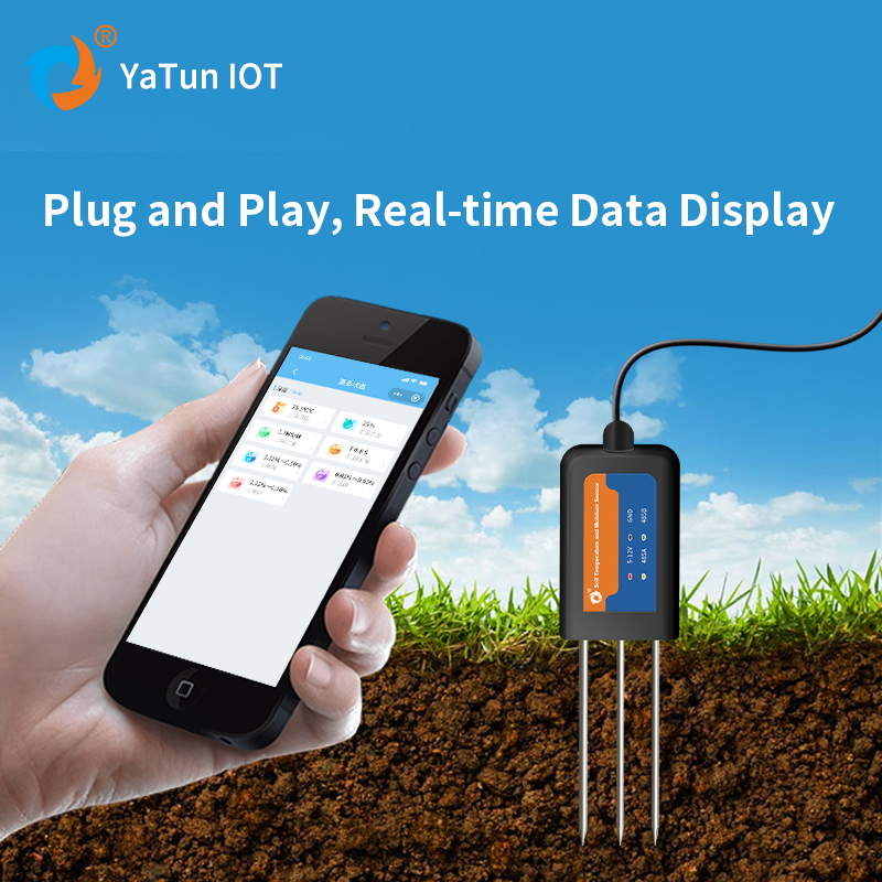 IOT 4G Farming Digital Soil Np - Digital Hygrometer Probe ulasan dan harga