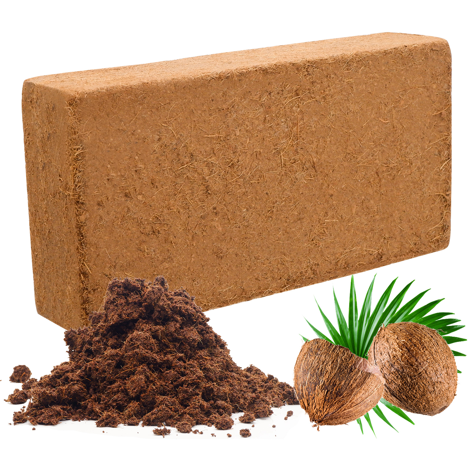 1 Pack Premium Coco Coir Brick - Substrate Coconut Fiber ulasan dan harga