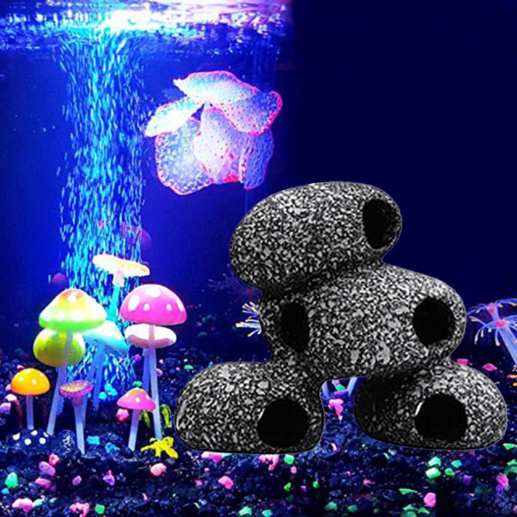 Aquarium Cave Fish Tank Hide O - Hide Cave Ceramic ulasan dan harga