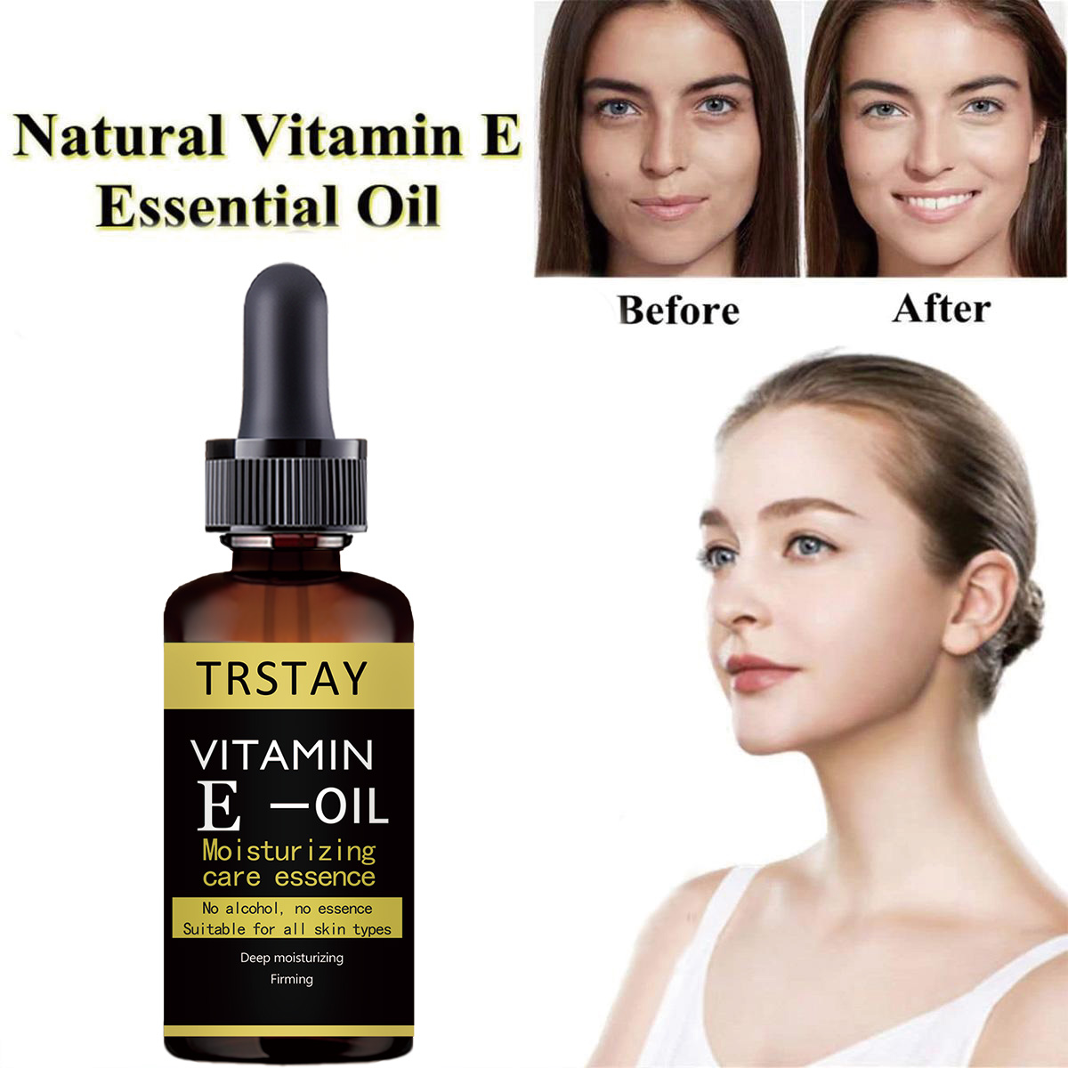 Vitamin E Facial essence Moist - Substrate Coconut Fiber ulasan dan harga