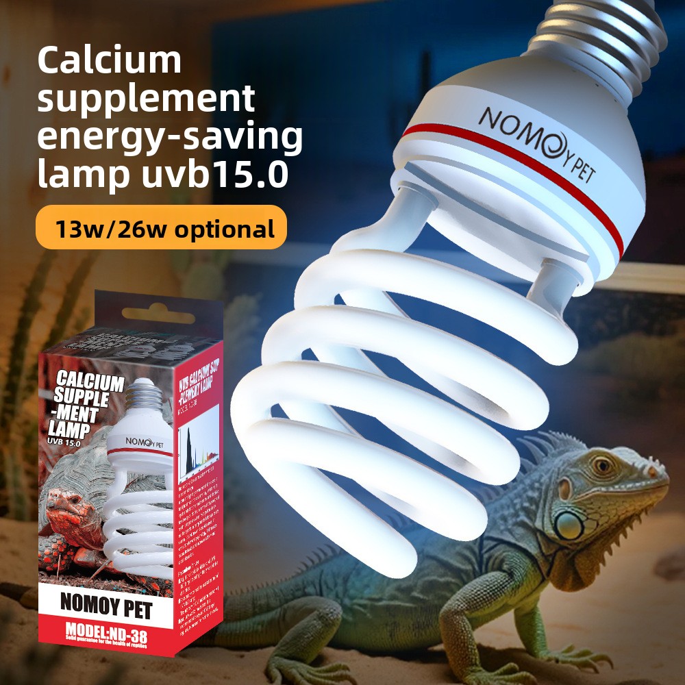 NOMOY Reptile UVB 15.0 Bulb -  - Calcium Powder Reptile ulasan dan harga