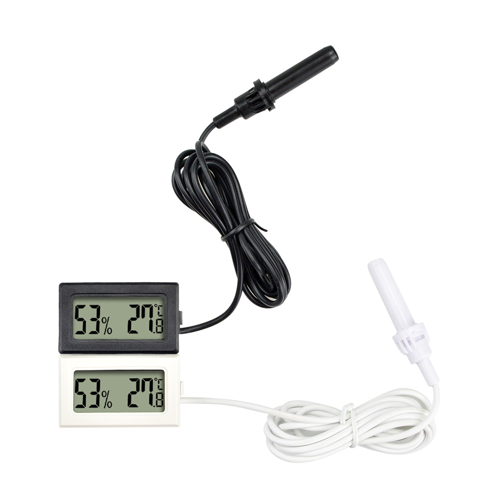 2pcs Mini Digital Hygrometer T - Digital Hygrometer Probe ulasan dan harga