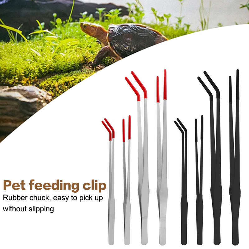 Stainless Steel Reptile Feedin - Feeding Tong Stainless ulasan dan harga