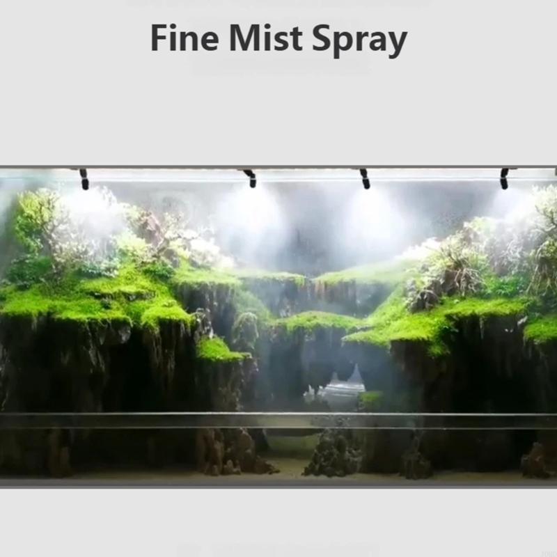 Dense Double Head Enclosure Re - Misting Nozzle Reptile ulasan dan harga