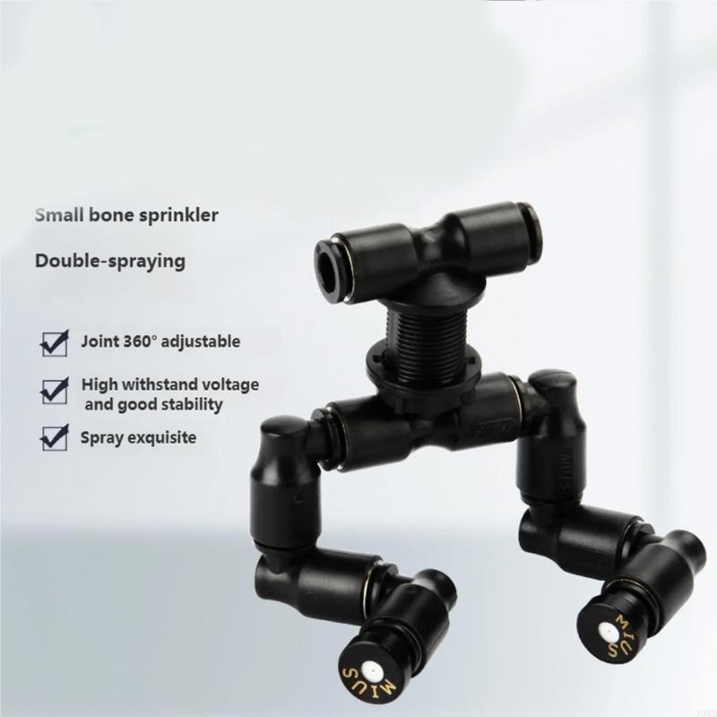 Dense Double Head Enclosure Re - Misting Nozzle Reptile ulasan dan harga