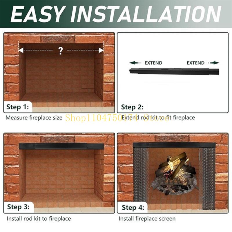 Durable Metal Rod Set Convenie - Screen Top Mesh ulasan dan harga